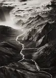 Eastern Part of the Brooks Range, Alaska, USA by Sebastião Salgado, 2009, Gelatin silver print, printed 2017, sold Oct 2020