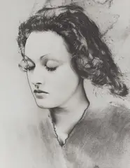 Manina by Erwin Blumenfeld, 1936, Solarized gelatin silver print, printed 1949, sold Oct 2020