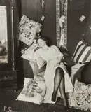 Ernest James Bellocq, Marguerite Griffin, Storyville, New Orleans, circa 1912, Gelatin silver print, probably printed in the 1960s