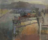Frederick Cuming, Untitled, oil on board 51.5 x 61.5cm Provenance: With Gallery 10 Ltd.