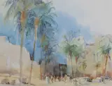 Michael Chaplin, Untitled, watercolour 40.5 x 50cm