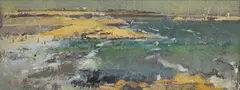 Untitled by Frederick Cuming, oil on board 11.5 x 30cm Provenance: With Brian Sinfield, sold Oct 2024