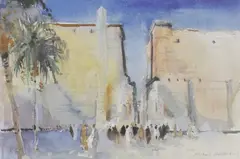 Michael Chaplin, Untitled, watercolour 23 x 35cm