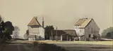 Rowland Hilder, Untitled, watercolour and gouache 29.5 x 70cm