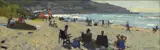 Ken Howard, Untitled, oil on canvas 20 x 60cm