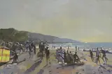 Ken Howard, Untitled, oil on canvas 61 x 91cm