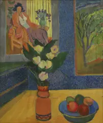 George Gault, Untitled, oil on canvas laid on board 60 x 50cm