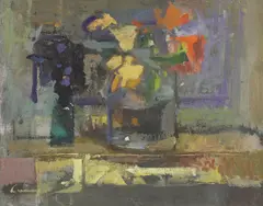 Untitled by Frederick Cuming, oil on board 21 x 26cm Provenance: With Jonleigh Gallery, sold Oct 2024