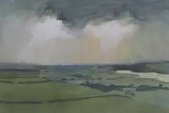 William Bowyer, Untitled, watercolour and gouache 49 x 72cm