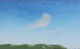 David Inshaw, Untitled, oil on board 16.5 x 26cm