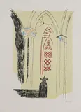 John Piper, Untitled, Shropshire' (Levinson 128) lithograph in colours
