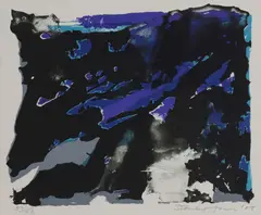 Stanley Jones, Untitled, 'Umbra' lithograph in colours
