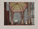 Edward Bawden, Untitled, from 'London Markets' lithograph in colours