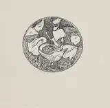 Lucien Pissarro, Untitled, 'Gardeuse d'oies' woodcut