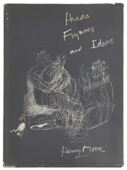 Untitled by Henry Moore, complete with 'Thirteen Standing Figures' auto lithograph in colours, sold Oct 2024