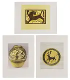 Bernard Leach, Untitled, all signed 'Bernard Leach' in pencil l.r.