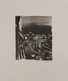 Peter Coker, Untitled, from 'The Parisian Suite' lithograph