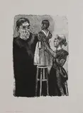 Dame Paula Rego, Untitled, 'Inspection' lithograph