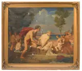 John Percy Cooke, Aristaeus and Proteus, oil on canvas