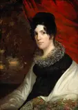 Charles Wesley Jarvis, Portrait of Lucy Maverick, wife of Samuel Maverick, circa 1818, oil on panel