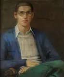 Zdasiuk Maxim, Portrait of a young man, pastel on paper