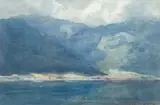Albert Thomas Derome, Lake Elsinore, South of Riverside, San Jacinto Mountains
