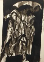 Rico Lebrun, Untitled, 1958, ink and wash on paper