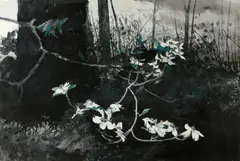Dogwood by Andrew Wyeth, 1983, Collotype in colors on wove paper, offered Jun 2012