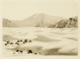 George Elbert Burr, Dunes near Palm Springs, Calif, c. 1920, Etching and drypoint on wove paper