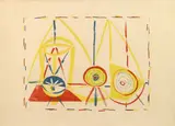 Composition (B. 391; 392; M.32; C. bk. 88) by Pablo Picasso, 1946, Ex. Coll.: Collection Marie-Therese Walter (not in Lugt) (on 1 print), sold Jun 2012