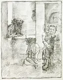 Scène Antique (B. 801; M. 286) by Pablo Picasso, 1956, Lithograph on Arches paper, a proof aside from the signed and numbered edition of 50, sold Jun 2012