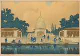 Charles William Bartlett, A Village Temple, Kashmir