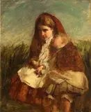 Charles Baxter, The sisters, oil on canvas