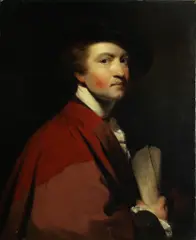Self-portrait (After Sir Joshua Reynolds) by Walter G. Gould, oil on canvas, sold Dec 2012