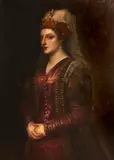 Titian, Portrait of Caterina Cornaro dressed as St. Catherine of Alexandria, oil on canvas