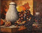 Frank Coburn, Autumn days, oil on canvas