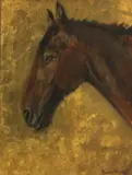 Theodore Wores, Indian horse head
