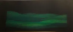 Yōzō Hamaguchi, A Bit of Field (Green Field) (M. Gal. 164), 1985, Color mezzotint on Rives BFK paper