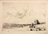 James McBey, The Surrey Downs