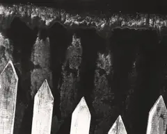 Walter Chappell, Picket Fence, 1958, Gelatin silver print