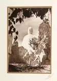 Don Hong-Oai, Buddha, Vietnam, 1970, Sepia-toned gelatin silver print