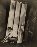 Edward Steichen, Self-Portrait with Photographic Paraphernalia, for Vanity Fair, 1929, Ferrotyped-gelatin silver print