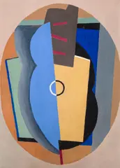 Albert Eugene Gallatin, Composition, oil on canvas