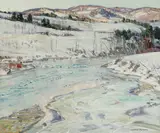 George Gardner Symons, Frozen river