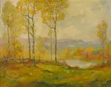 Guy Carleton Wiggins, On New England Hills