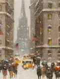 Guy Carleton Wiggins, Wall Street at the Sub Treasury