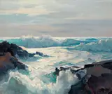 Frederick Judd Waugh, Curling waves