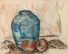 Still Life, circa 1950s by Max Weber, pastel on paper, sold Nov 2012