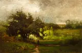 John Francis Murphy, In the Clearing, oil on canvas