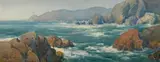 Percy Gray, The entrance to the Golden Gate from Elephant Rock